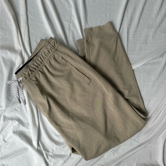 90 Degree By Reflex Men's Tapered Joggers in Tan - Picture 1 of 4